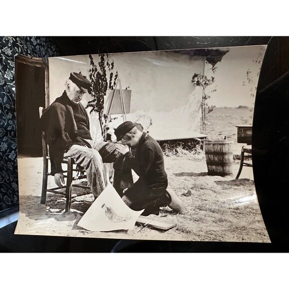 Vintage 1959 "A Dog Of Flanders" Movie Still Photo With David Ladd & Donald Cris - Picture 1 of 14